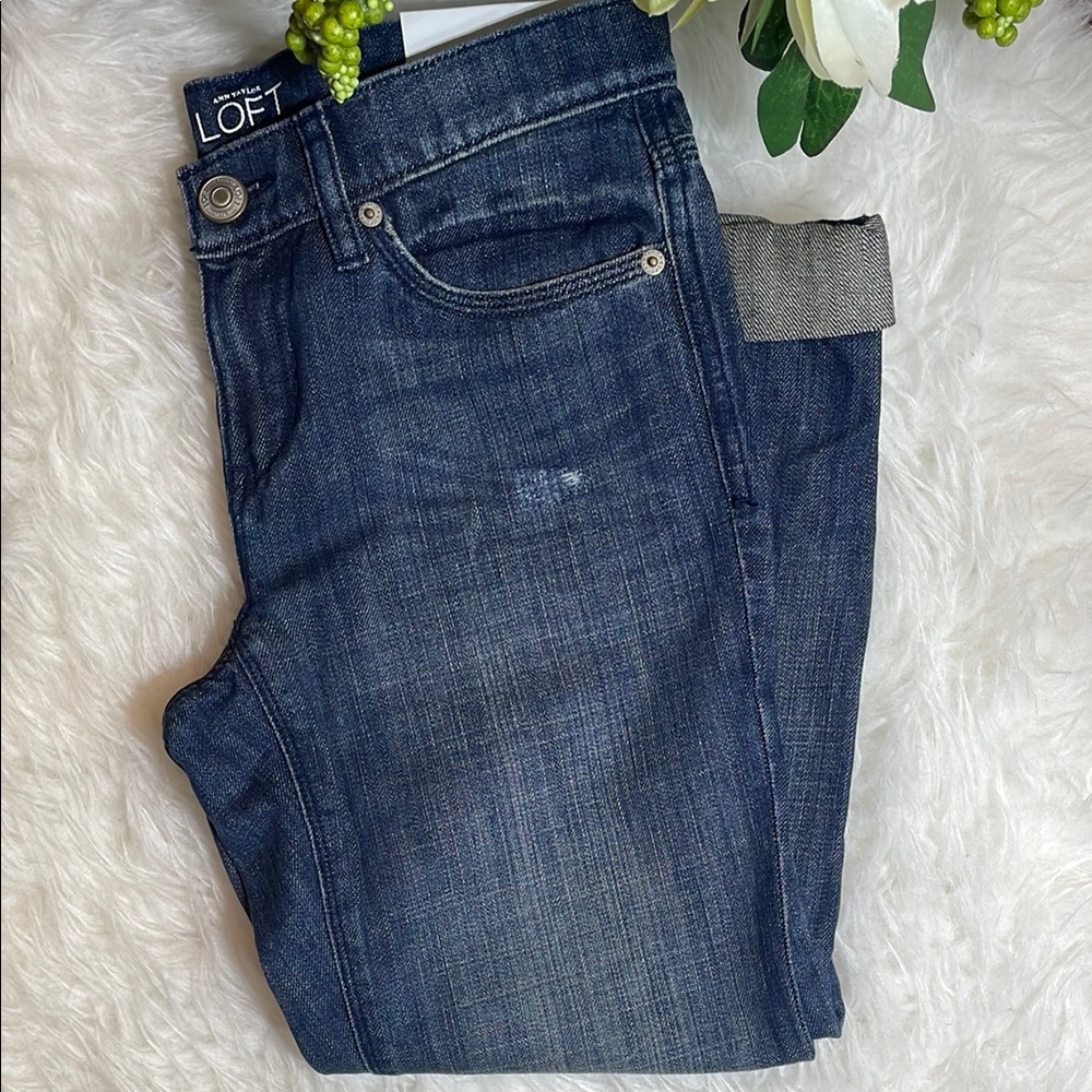 LOFT Boyfriend Jeans